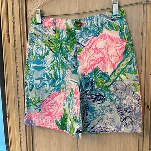 NWOT Boys Lilly Pulitzer Beaumont Shorts Size 10